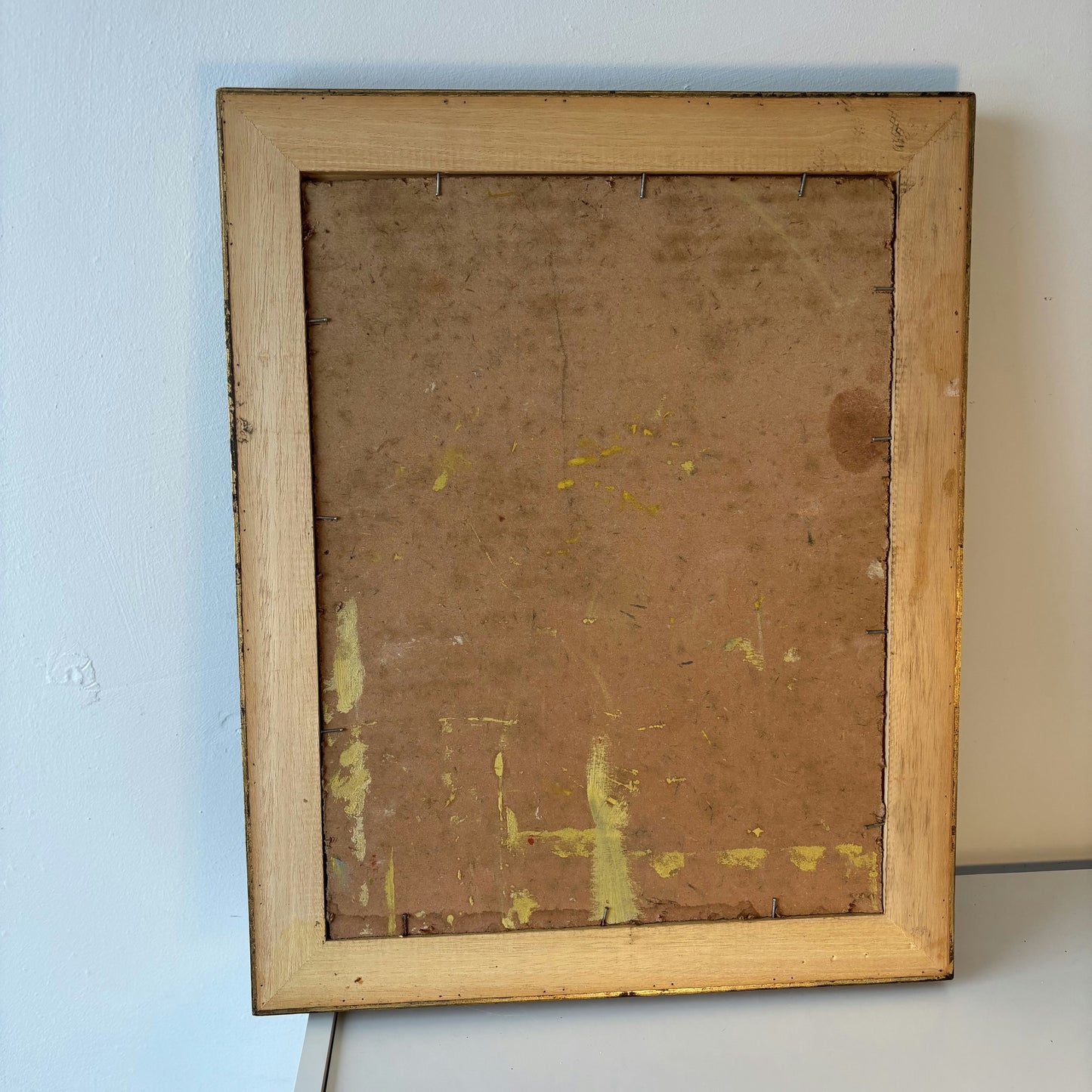 Authentic Oil Painting "Windmill Structure" Expressive Medium Artwork