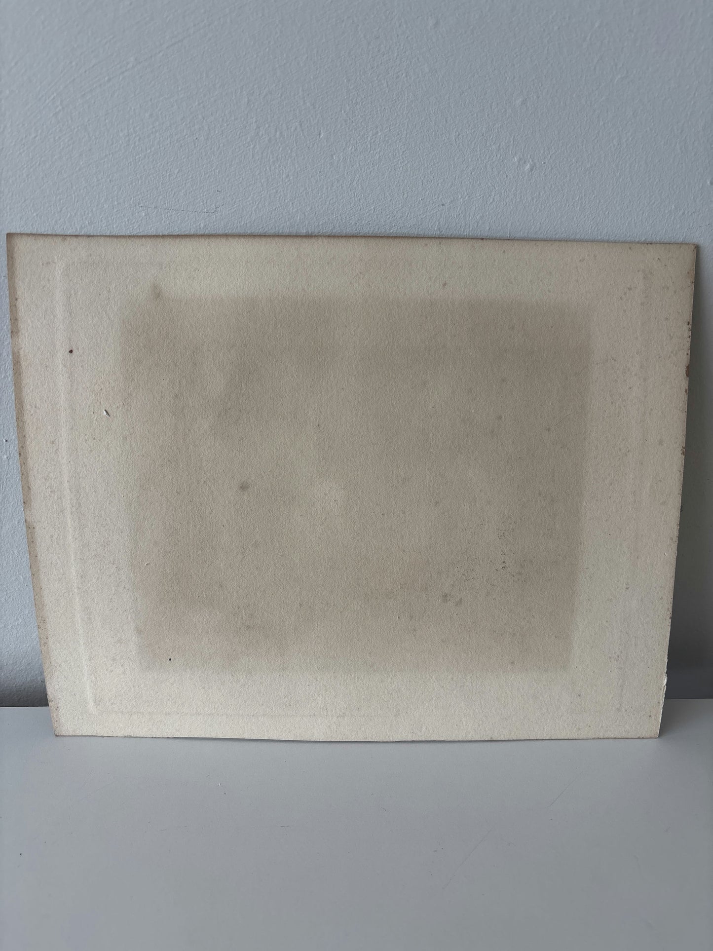 Vintage Interior Etching "Weeping Widow" Traditional Small Artwork