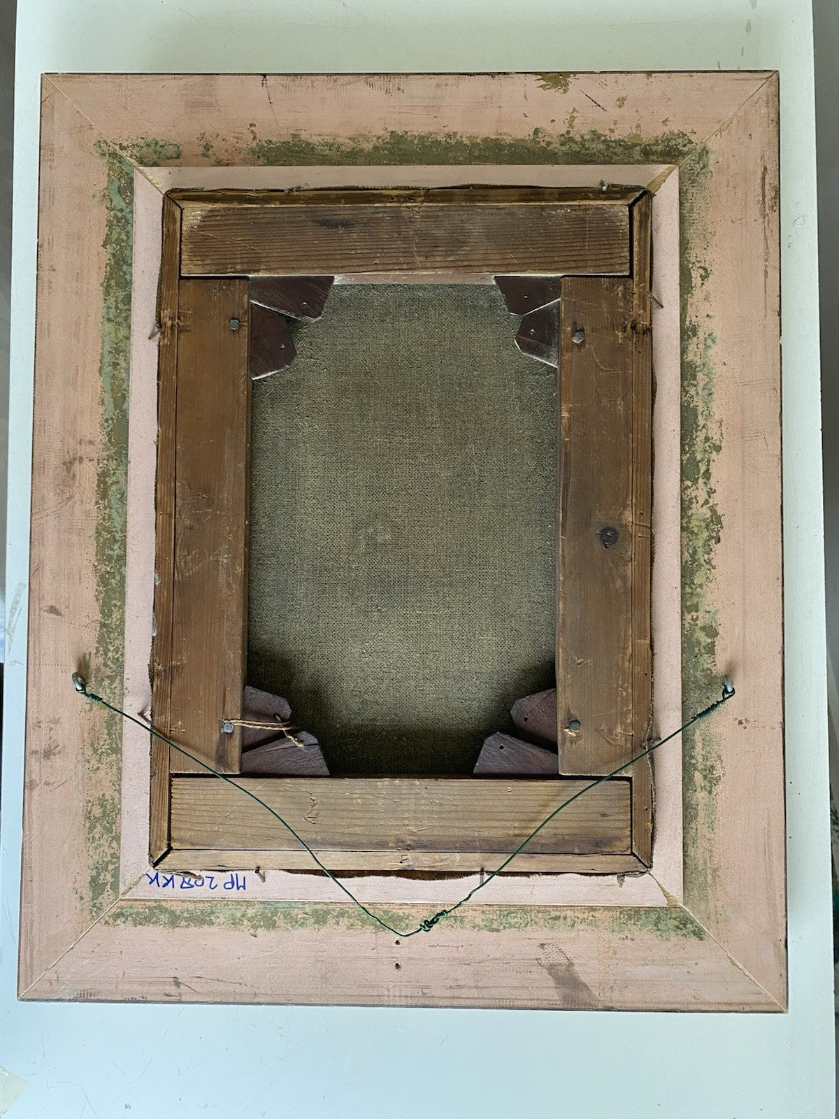 Antique “FOREST PATH” Oil Painting Landscape M. Bilders- van Bosse 19th Century