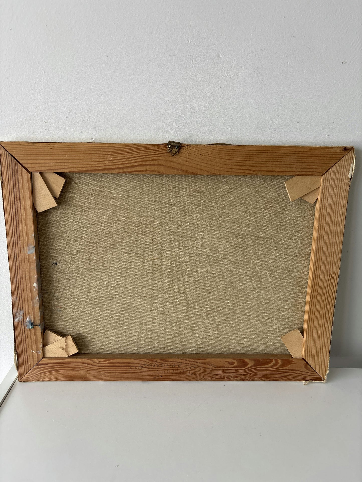 Refined Landscape Oil Painting "Ducks By Water" Authentic Medium Art