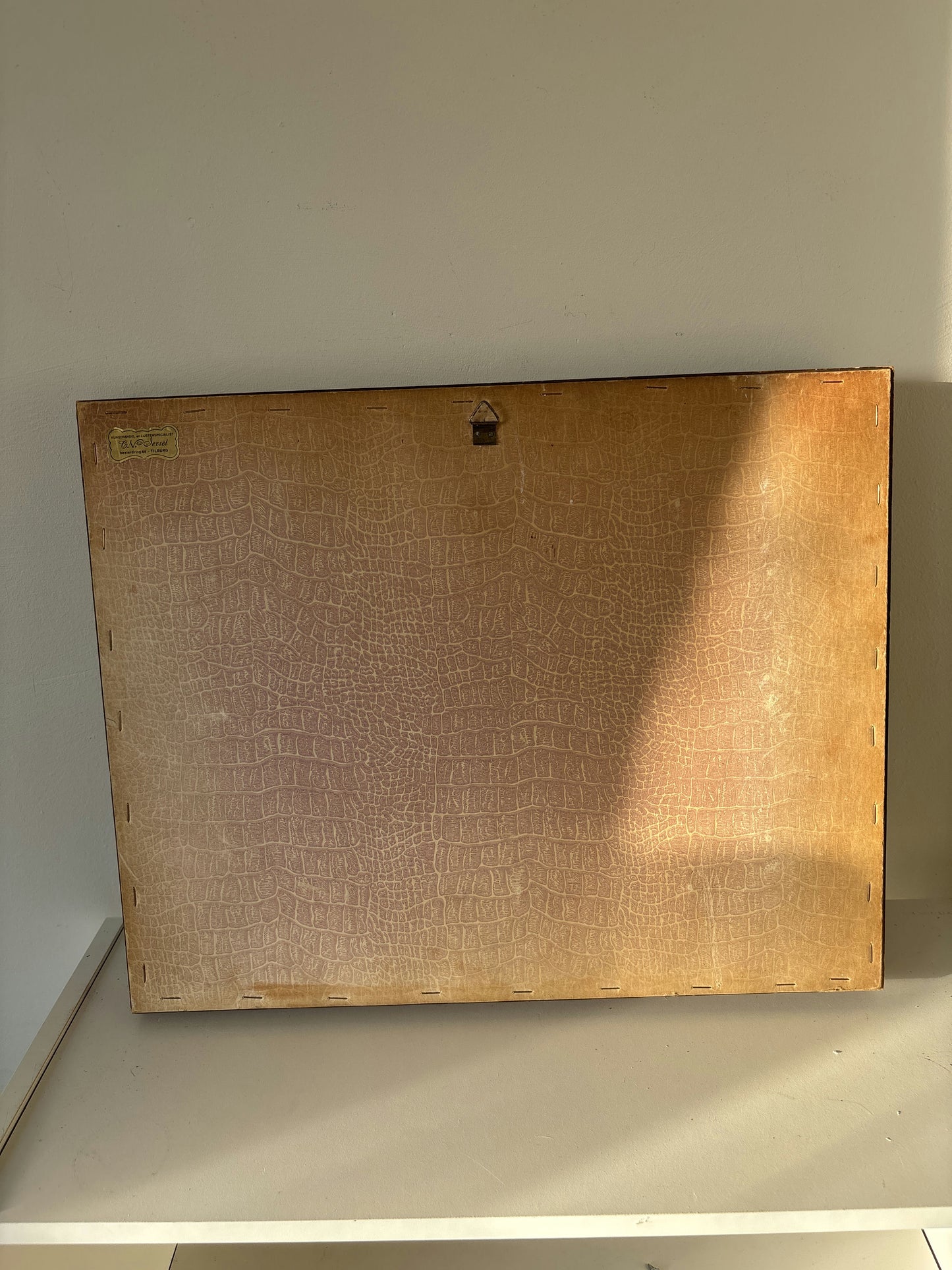 Authentic Landscape Oil Painting "Tree-Lined Street" Fine Medium Artwork