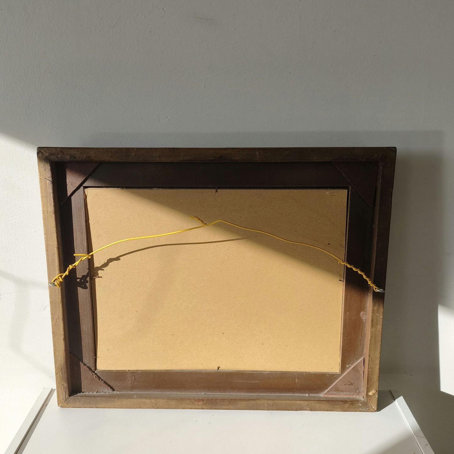 Oil Painting Animals "Eagle Nesting Site" Rococo Framed Medium Art