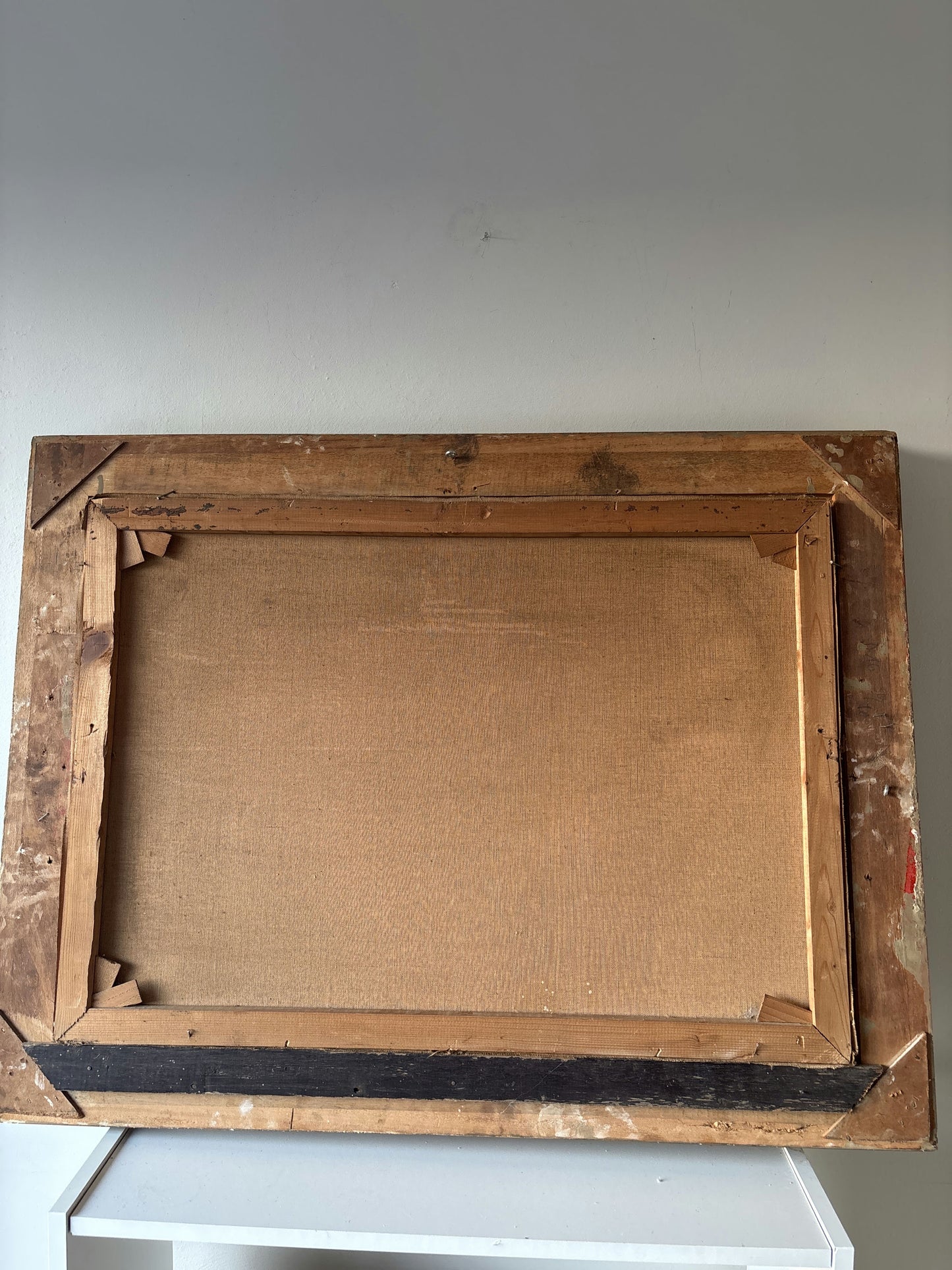 Figurative Landscape Oil Painting "Autumn Pathway" Refined Large Art