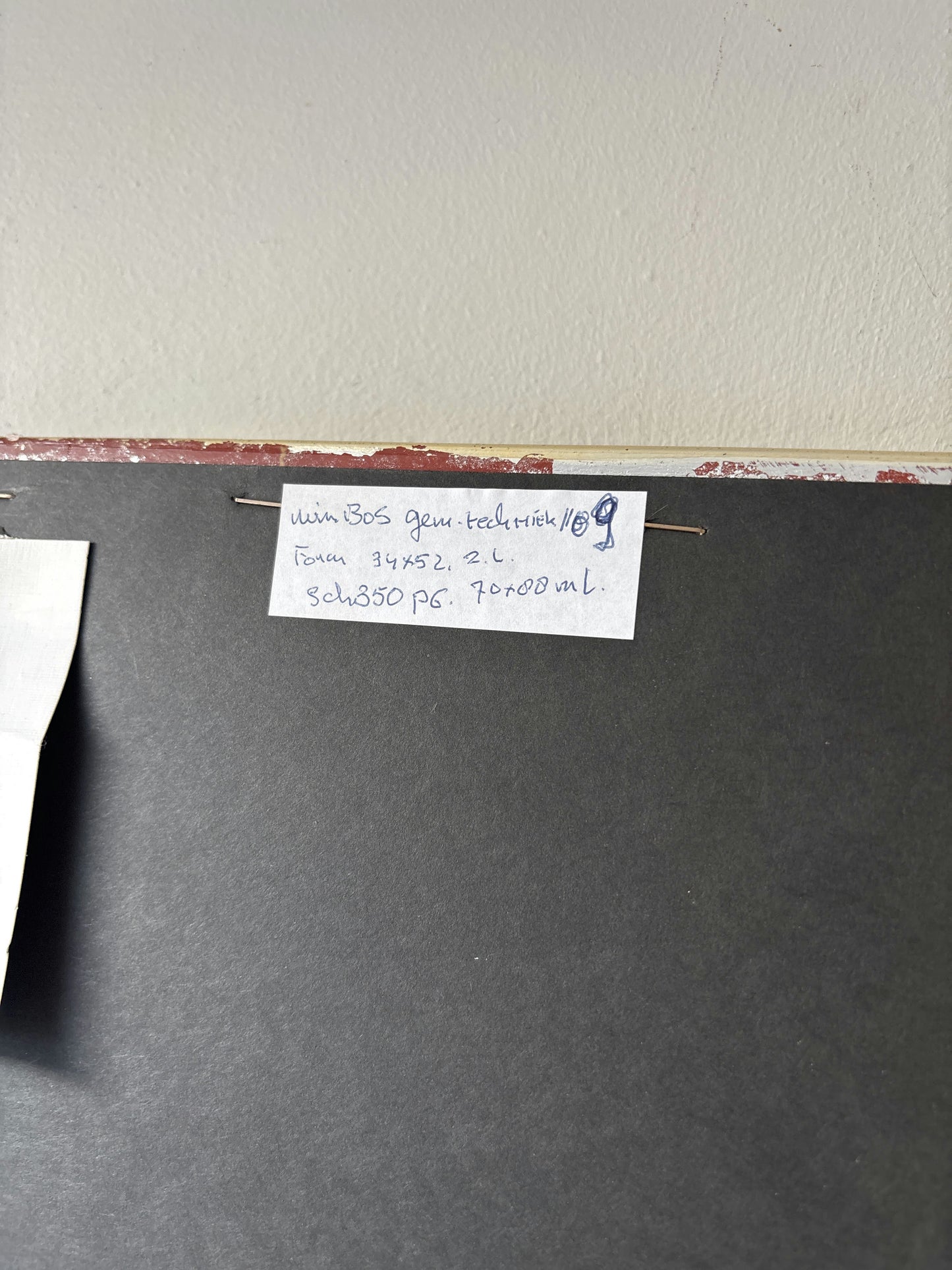 Antique Harbor Scene Mixed Media "Harbor Ships" Intriguing Netherlands Art