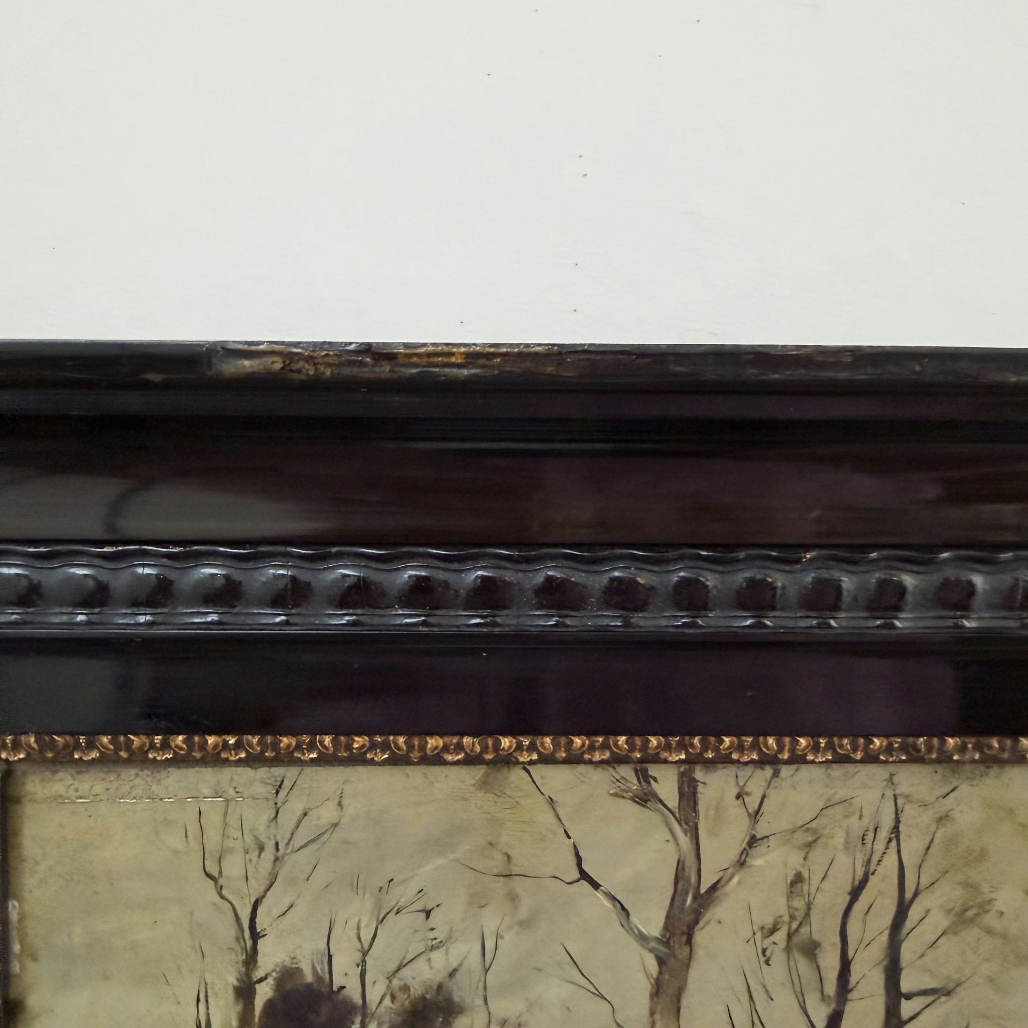 1879 Antique Landscape Oil Painting 