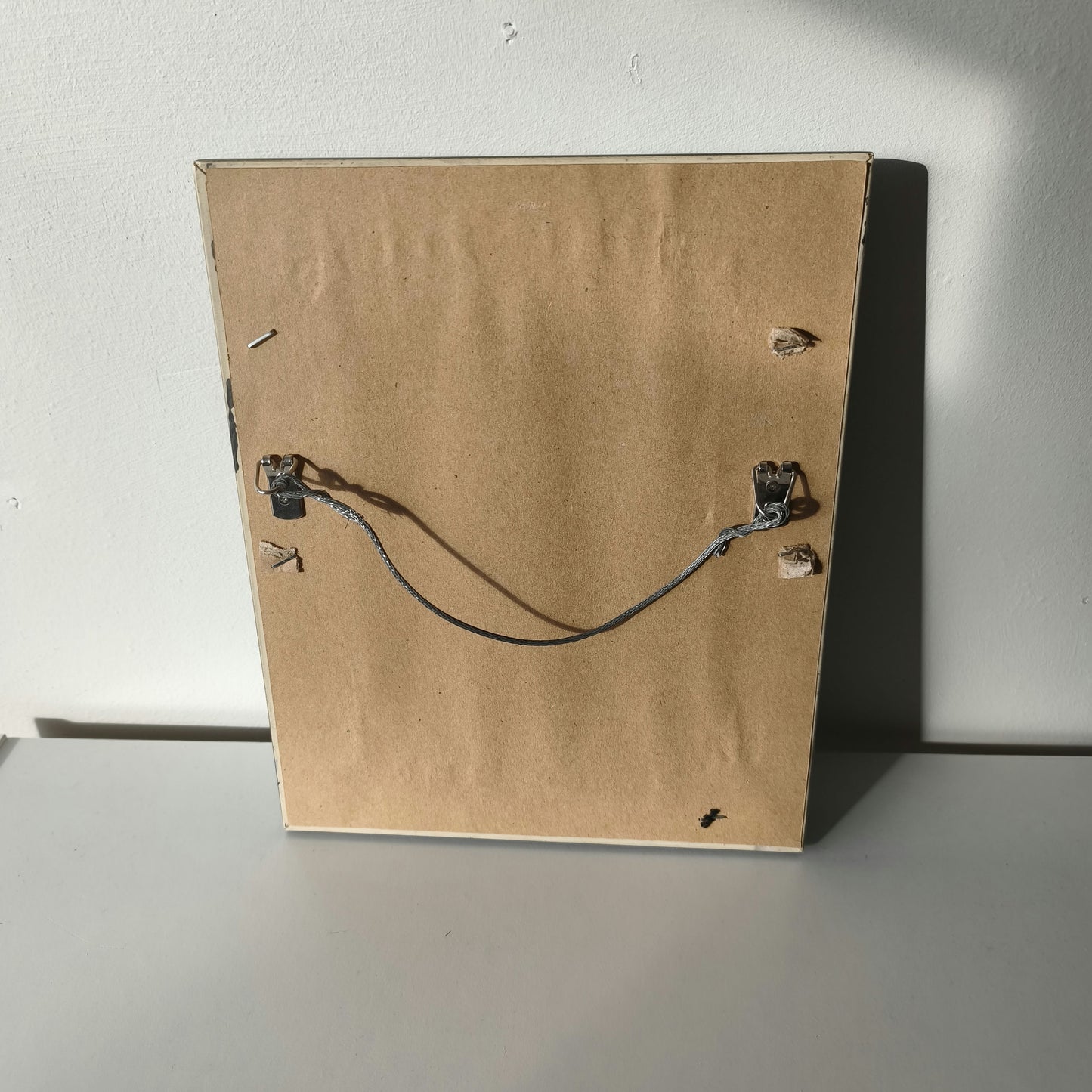 20th Century Woman Hat Book Dress Chair Vintage Oil Painting Authentic