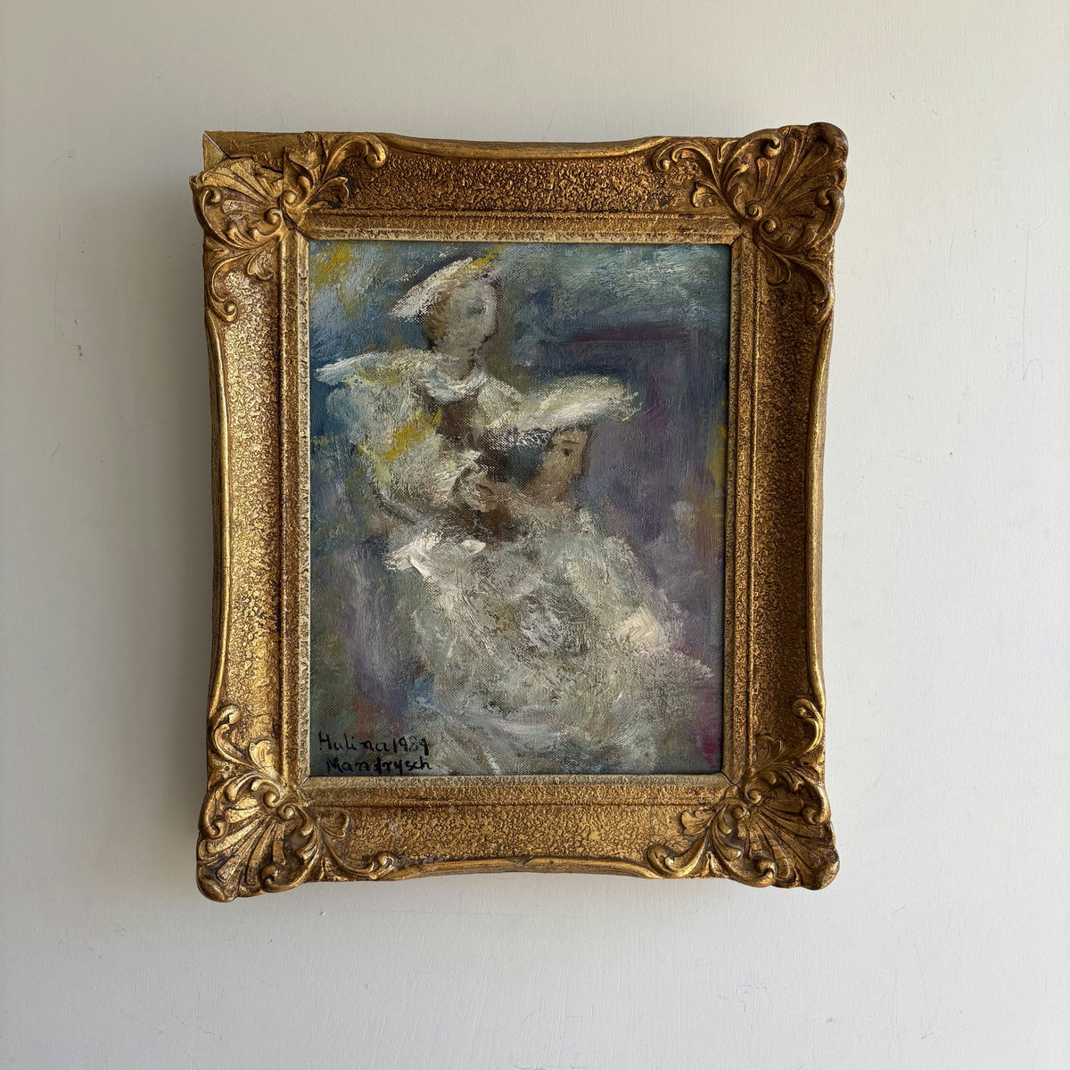 Expressive Portrait Oil Painting 