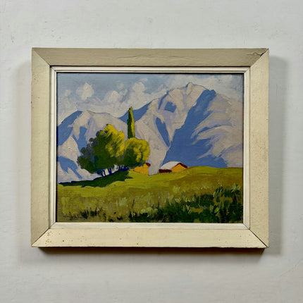 Classic Landscape Oil Painting "Small House" Rustic Art Holland Art Shop
