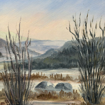 Elegant Landscape Oil Painting "Framed Painting" Rustic Artwork Holland Art Shop