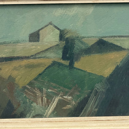 Rustic Landscape Oil Painting "Framed Painting" Elegant Small Art Holland Art Shop