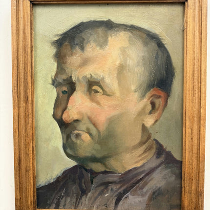 Traditional Portrait Oil Painting "Elderly Man" Detailed Art Holland Art Shop