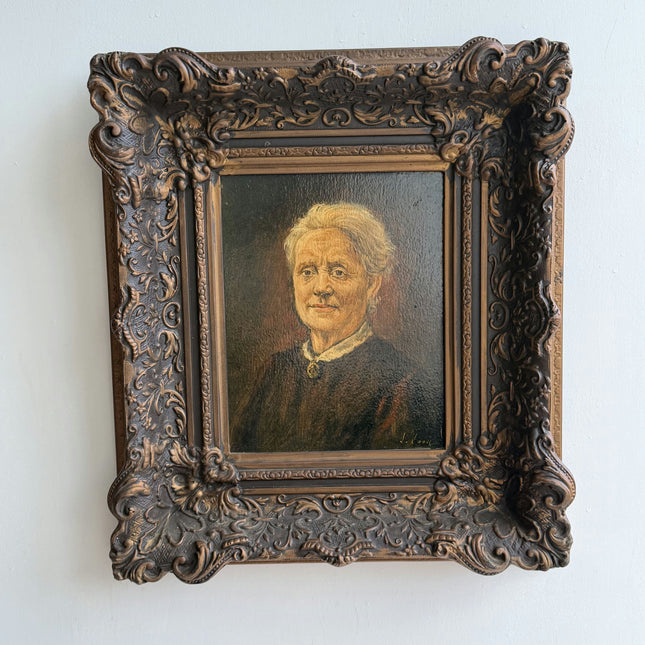 Vintage Portrait Oil Painting "Elderly Man" Traditional Artwork Holland Art Shop
