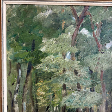 Original Landscape Oil Painting "Framed Painting" Handcrafted French Artwork Holland Art Shop