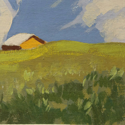 Classic Landscape Oil Painting "Small House" Rustic Art Holland Art Shop