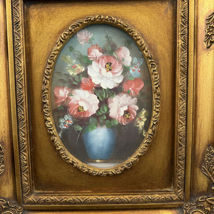 Expressive Floral Still Life Oil Painting "Flower Vase" Authentic Small Art Holland Art Shop
