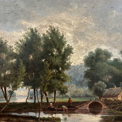 Timeless Landscape Oil Painting "Framed Painting" Handcrafted Art Holland Art Shop