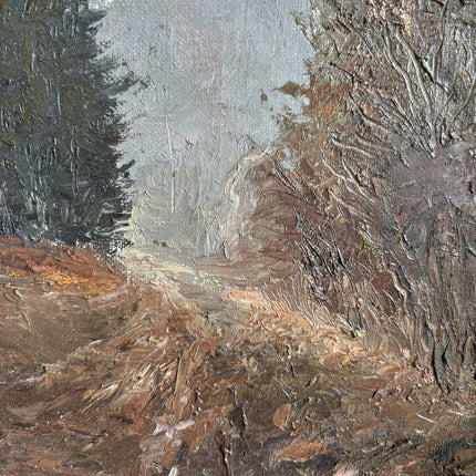 Rustic Landscape Oil Painting "Pine Trees" Timeless Artwork Holland Art Shop