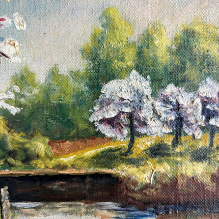 Timeless Landscape Oil Painting "Blossom Tree" Classic Artwork Holland Art Shop