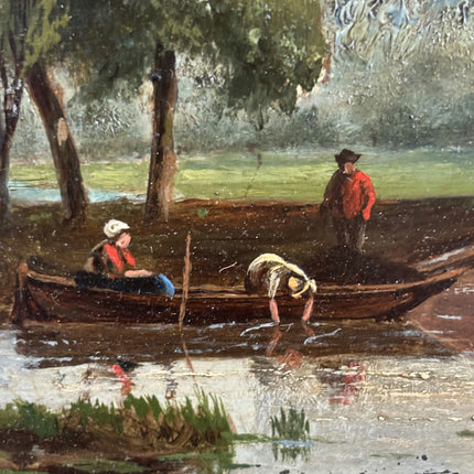 Timeless Landscape Oil Painting "Framed Painting" Handcrafted Art Holland Art Shop