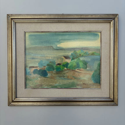 Vintage Landscape Oil Painting "Framed Painting" Detailed Italian Art Holland Art Shop