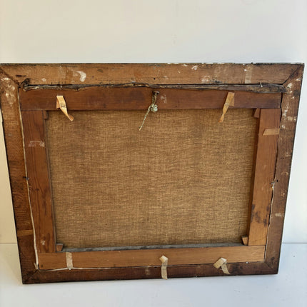 Classic Landscape Oil Painting "Gilded Frame" Vintage Artwork Holland Art Shop