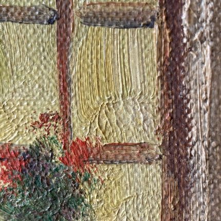 Rustic Interior Oil Painting "Wooden Chair" Detailed Artwork Holland Art Shop