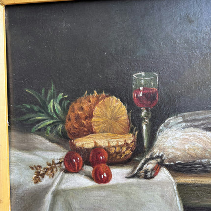 Detailed Still Life Oil Painting "Gilded Frame" Timeless Artwork Holland Art Shop