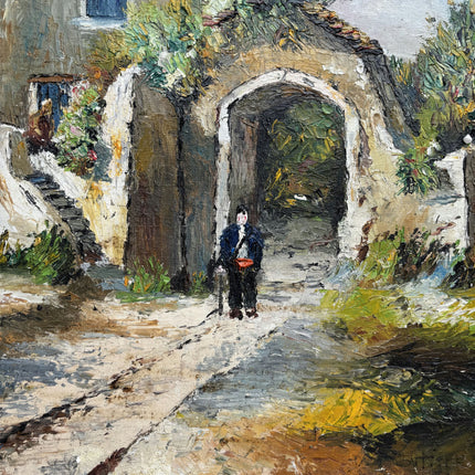 Classic Landscape Oil Painting "Old House" Traditional Art Holland Art Shop