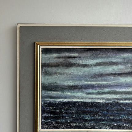 Original Seascape Oil Painting "Framed Seascape" Refined Art Holland Art Shop