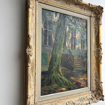 Timeless Still Life Oil Painting "Weeping Tree" Authentic Artwork Holland Art Shop