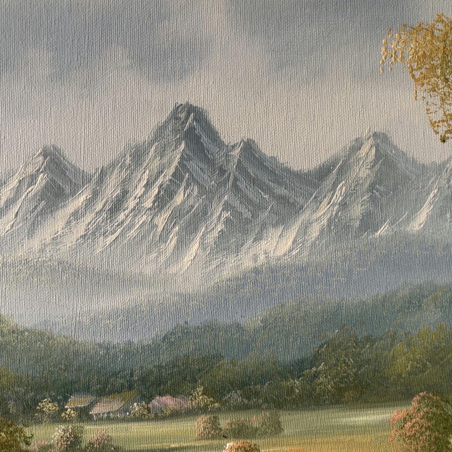 Wonderful Landscape Oil Painting "Weathered Barn" Expressive Large Art