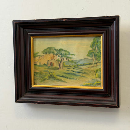 Handcrafted Still Life Oil Painting "Framed Back" Elegant Small Art Holland Art Shop
