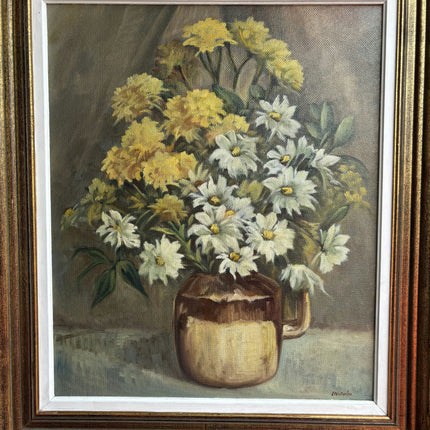 Detailed Floral Still Life Oil Painting "Flowering Vase" Large Artwork Holland Art Shop
