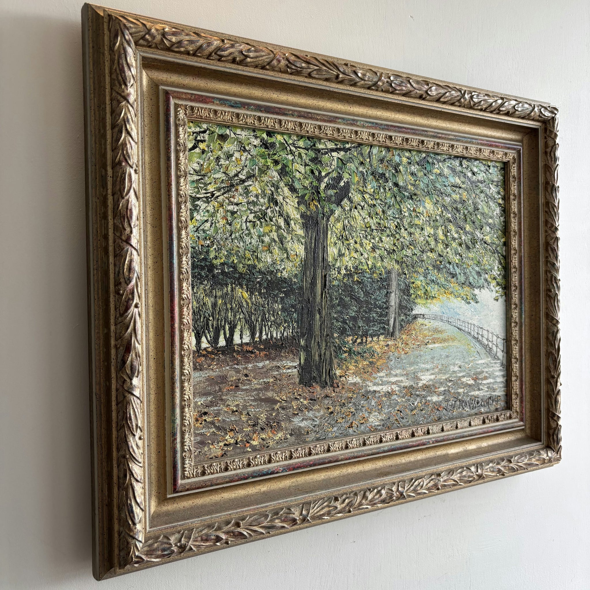 Refined Landscape Oil Painting 