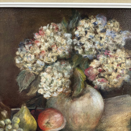 Expressive Flowery Still Life Oil Painting "Hydrangea Vase" Timeless Art Holland Art Shop