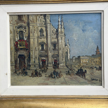 Refined Cityscape Oil Painting "Framed Painting" Timeless Small Artwork Holland Art Shop