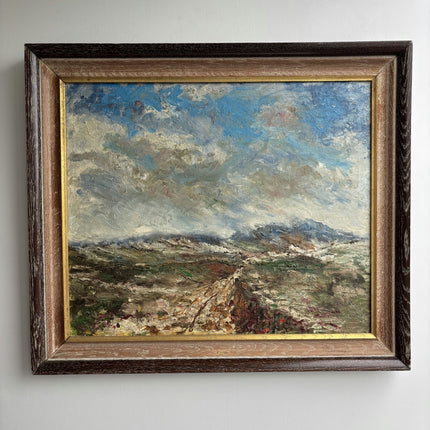 Original Landscape Oil Painting "Framed Painting" Elegant Large Art Holland Art Shop
