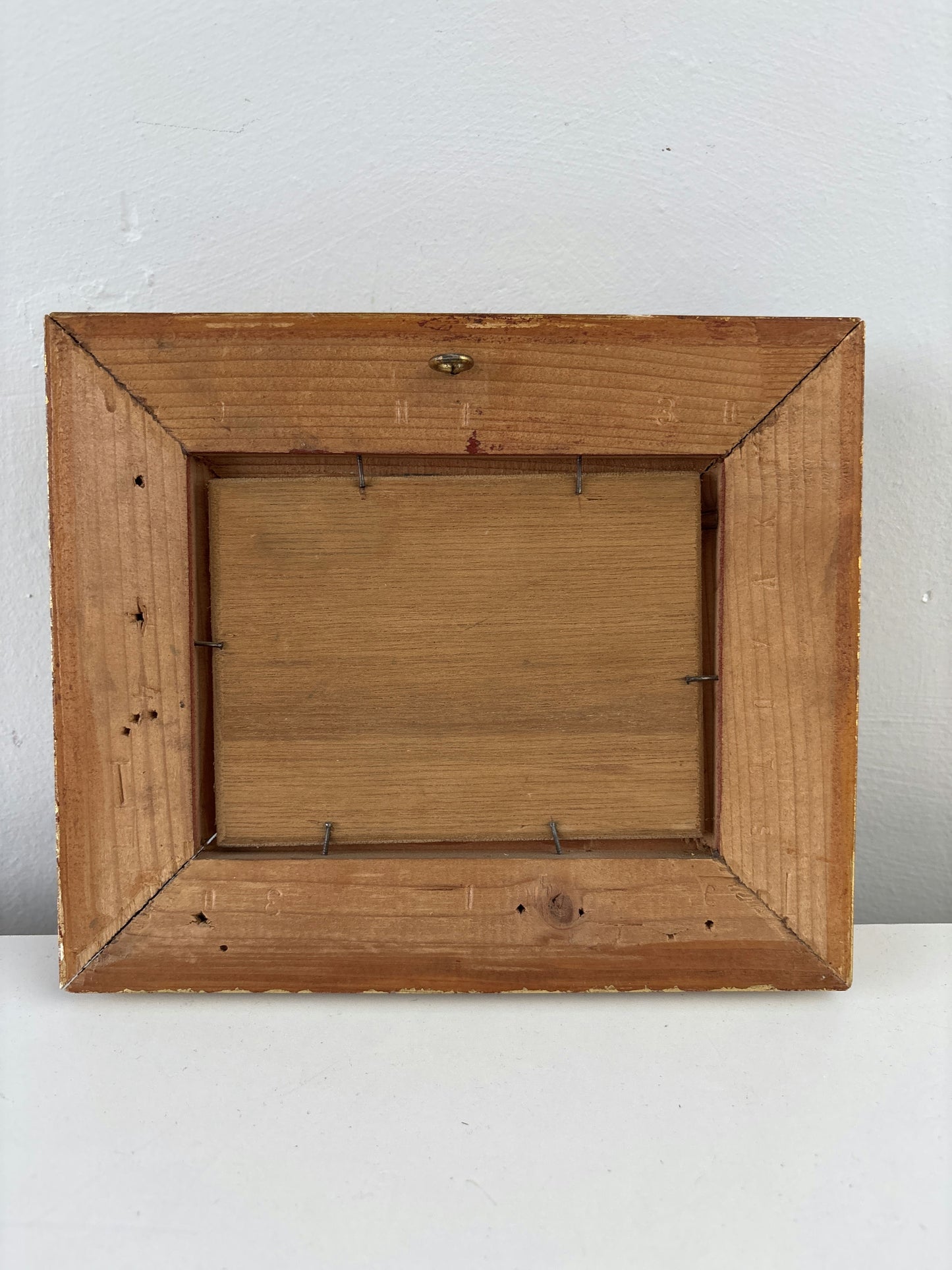 Figurative Oil Painting Winter Landscape "Ice Skaters Delight" Fine Small Art