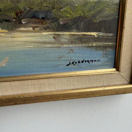 Authentic Scenery Oil Painting "Dutch Windmill" Classic Art Holland Art Shop