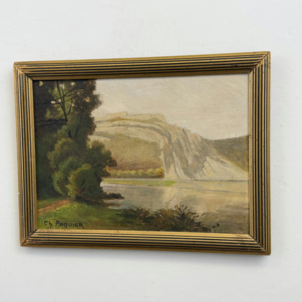 Handcrafted Landscape Oil Painting "Framed Painting" Detailed Artwork Holland Art Shop