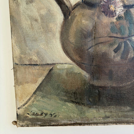 Classic Floral Still Life Oil Painting "Conch Shell" Authentic Artwork Holland Art Shop