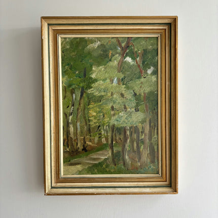 Original Landscape Oil Painting "Framed Painting" Handcrafted French Artwork Holland Art Shop