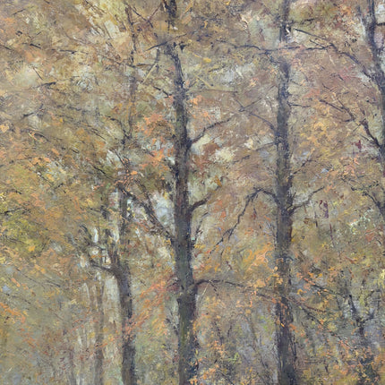 Timeless Landscape Oil Painting "Tree Alley" Detailed Artwork Holland Art Shop