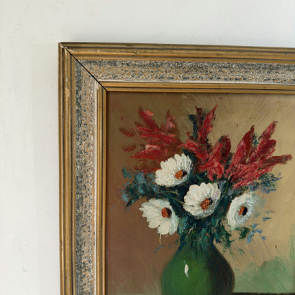Fine Oil Painting Flowery Still Life "Floral Arrangement" Figurative Small Art Holland Art Shop
