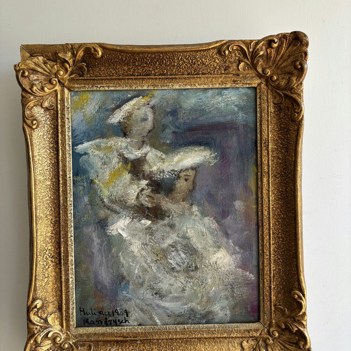 Expressive Portrait Oil Painting 