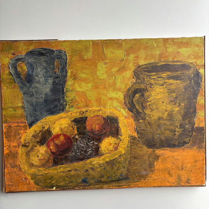 Classic Still Life Oil Painting "Fruit Bowl" Detailed Large Art Holland Art Shop