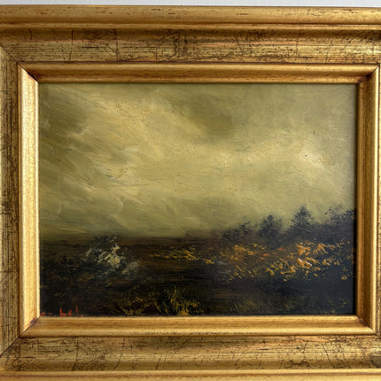 Timeless Landscape Oil Painting "Gilded Frame" Expressive Dutch  Artwork Holland Art Shop