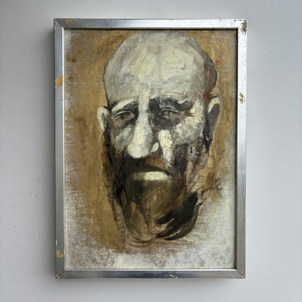 Original Portrait Oil Painting "Old Man" Timeless Artwork Holland Art Shop