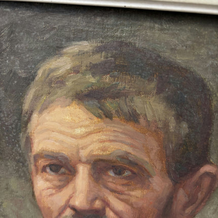 Classic Portrait Oil Painting "Older Man" Handcrafted French Artwork Holland Art Shop