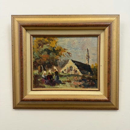 Refined Landscape Oil Painting "Paint Texture" Classic Artwork Holland Art Shop